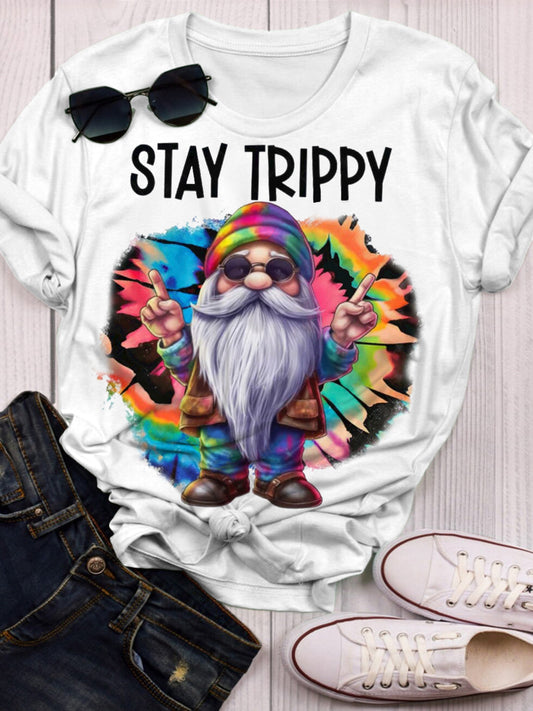 Stay Trippy Crew Neck T-shirt