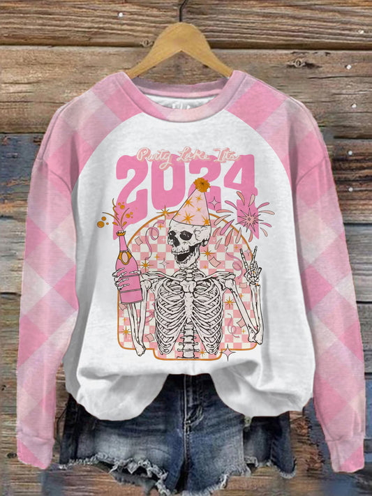 Party Like It's 2024 Long Sleeve Top